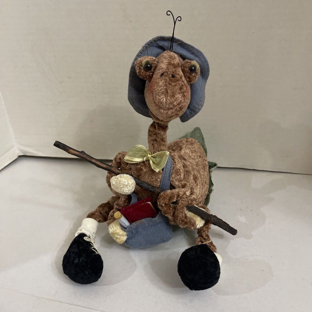 Vintage Stuffed Plush Aspen Ant The Good Creatures Of Morning Glory Glen Rare